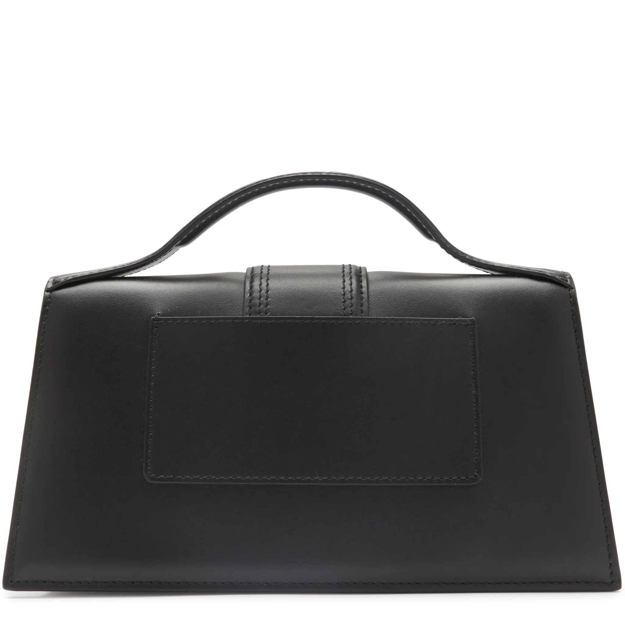 Back View of Preloved - Jacquemus Large Bambino Black Crossbody Bag 213BA07-213-300990